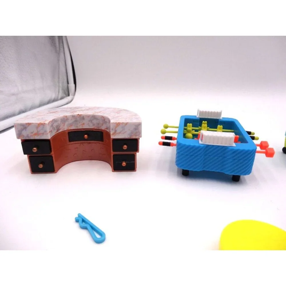 LOL Surprise OMG Doll House Furniture Game Room Bar Arcade Game Chair‎ and More